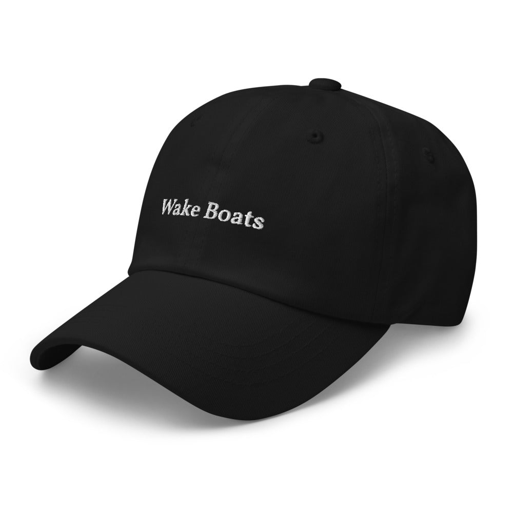 帽子 WDW Cap Black for WAKE alwayth Wake Boats Dad hat – All Things Wake Boats
