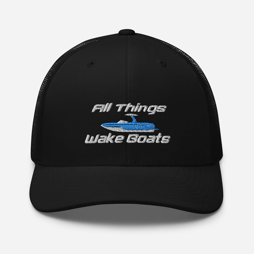 All Things Wake Boats Trucker Hat - Main Image