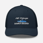 All Things Wake Boats Trucker Hat