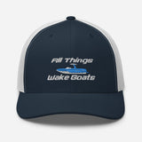 All Things Wake Boats Trucker Hat